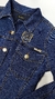 1676-3 - 2033 - Jaqueta Jeans Galope Feminina com Bordado Cavalo - comprar online