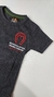 0028-69 - Camisa Infantil Unissex Silk nas Costas Cinza Mescla Escuro MM Símbolo - comprar online