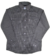 3230-11 - Camisa Masc ML Slim Xadrez Grande Chumbo/Preto Logo Cinza