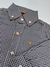 3230-90 - Camisa ML Infantil Unissex Logo Laranja Caqui/Azul Marinho - comprar online