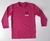 3520-13 - Camisa Solar Infantil Rosa Símb.MM Preto