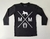 3520-14 - Camisa Solar Infantil Preta Escudo MM Branco