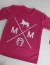 3520-17 - Camisa Solar Infantil Rosa Escudo MM Branco - comprar online