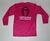 3520-13 - Camisa Solar Infantil Rosa Símb.MM Preto na internet