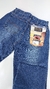 0996-17 - 1092 Calça Masculina Armazém Country/ 100%ALGODÃO Reta branco/vermelho COR 7 - Armazém Country