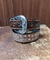 3132-5 - Cinto Infantil Couro Strass Bege