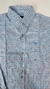 3230-145 - Camisete ML Infantil Fem TELHA/AZUL CLARO/BRANCO - comprar online