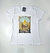 3230-184 - T-SHIRT FEM Pedraria BRANCO/2 CAVALOS/PRATA E DOURADO na internet