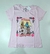 3230-193 - T-SHIRT FEM Estampa Glitter ROSA CLARO/COWGIRLS/LAÇO FORTE na internet