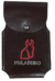 2559-4 - Bainha para Celular Couro Muladeiro Marrom - Vermelho/Amarelo - comprar online