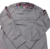 3230-343 - Camisa Masc ML Bordada CINZA/VINHO - Armazém Country