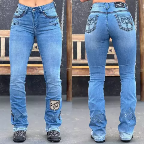 0440-1 - 1383 Calça Zenz Western Buffalo Bill - comprar online