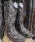 1827-10 - L195 Texana Feminina BQ Cano Longo Mustang Café/Laser/Brilho