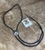 1709-15 - Gravata Western Preta/Estrela