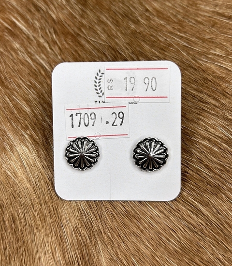 1709-29 - Brinco Western prata/preto