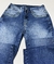 1916-21 - 241737 Calça Feminina Minuty Cós Médio/ Alto BootCut Costura Azul na internet