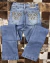 Imagem do 1915-29 - BPL1295 - Calça Fem Buphallos BootCut Degradê Bordado