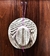 1607-10 - Suporte Para Chapéu Artesanal Cordinha/Rosa/Verde
