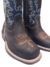 0575-6- 027 Texana Infantil Calvas BQ Crazy Horse Café/Azul - comprar online
