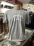 1646-58 - 19737 Camiseta Masculina TXC CINZA MESCLA/ LOGO BRANCA TXC