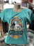 3230-192 - T-SHIRT FEM Estampa Glitter VERDE ÁGUA/CAVALO/TEXAS - comprar online