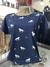 1788-11 - T-shirt Feminina Radade Horse Marinho - comprar online