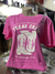 3486-115 T-Shirts Fem Texas Farm Rosa Tuti Fruti - comprar online