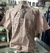 2158-59 - Camisa Masculina Radade MC Xadrez Laranja/Azul/Branco logo Azul - comprar online