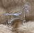 3752-6 -Cavalo Cavalinho Cristal Murano Cadoro Transparente - comprar online