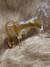 3752-7 -Cavalo Cavalinho Cristal Murano Cadoro Transparente Amarelo na internet