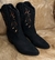 2755-1 - 1173 Bota Texana Marcial fem. Preto/Caramelo BF - comprar online