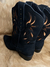 2755-1 - 1173 Bota Texana Marcial fem. Preto/Caramelo BF - Armazém Country