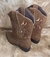2755-2 - 1173 Bota Texana Marcial fem. Marron/Caramelo BF na internet