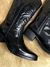 2755-8 - 1166 Bota Texana Marcial fem. Preto BF - Armazém Country