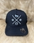 2691-27 - Boné Adulto com Telinha PRETO/ESCUDO BRANCO MANGALARGA MARCHADOR - comprar online