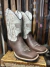1824-20 - 2183 Bota Texana Masc.Calvas BQ Fossil MapaTabaco Marfim Strong - comprar online
