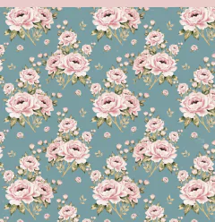 Folha para Scrapbook - Coleção Logo Ali - Mapa e Flores - Decore Crafts - comprar online