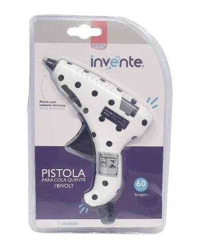 Pistola Para Cola Quente Pequena - Poá - BRW - PI1003