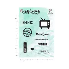 Carimbo Amo Séries - Netflix - Scraplooving C46