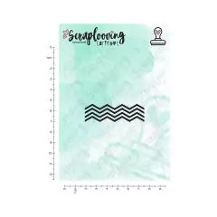 Carimbo Barra Chevron - Scraplooving 1205