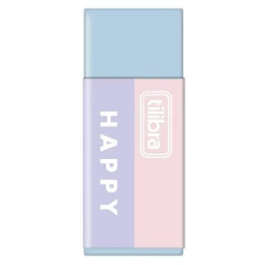 Borracha Happy - Tilibra - 314714 - Criar - Papelaria e Scrapbook