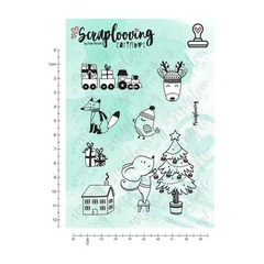 Carimbo Christmas Fun - Scraplooving C384