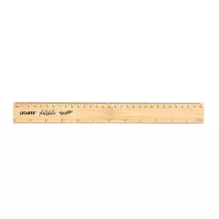 Regua De Bambu - 30CM - Leo & Leo