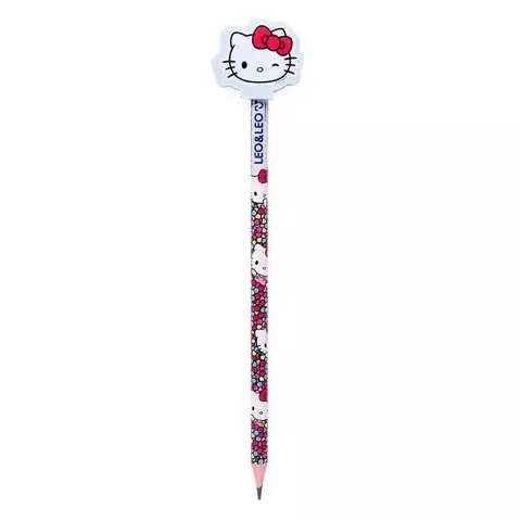 Lapis HB Com Borracha - Hello Kitty - Leo & Leo