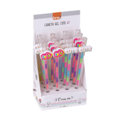 Caneta Gel Cute 0.7mm - BRW