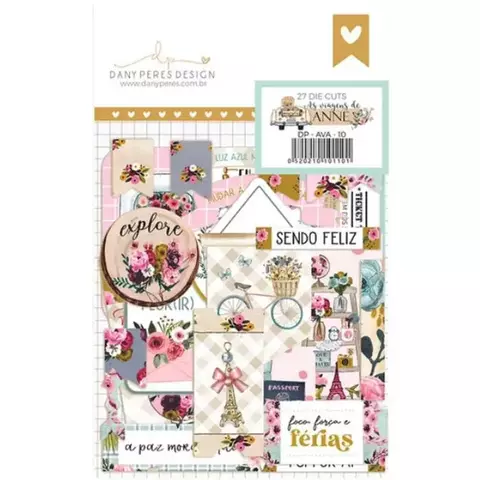 Die Cuts - Coleção As Viagens de Anne - Dany Peres