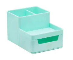 Organizador de Mesa com Gaveta - Verde Pastel - BRW - OR5042