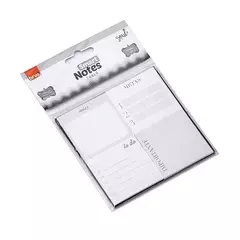 Smart Notes - 4 blocos - Preto - BRW
