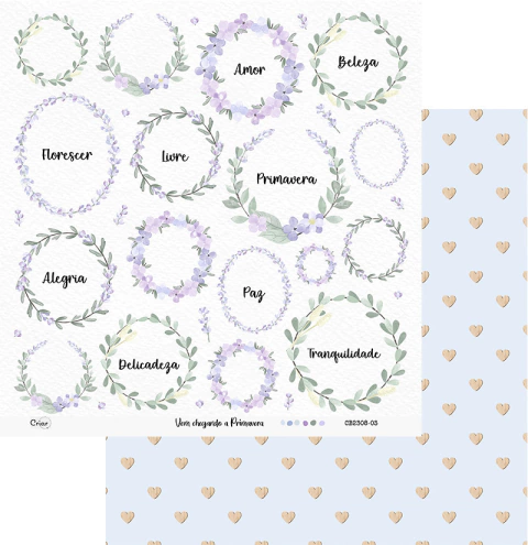 Folha Exclusiva Criar Box Experience - Coleção Vem chegando a Primavera - 03