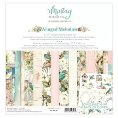 Bloco 30X30 - Winged Melodies - Mintay Papers - MT-MEL-07 - comprar online